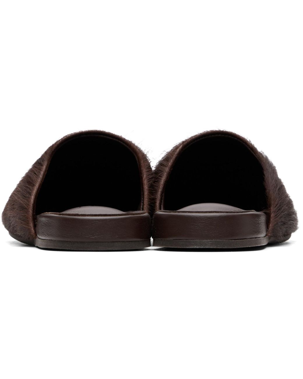 Ancient Greek Sandals Brown 'The Slipper' Flats