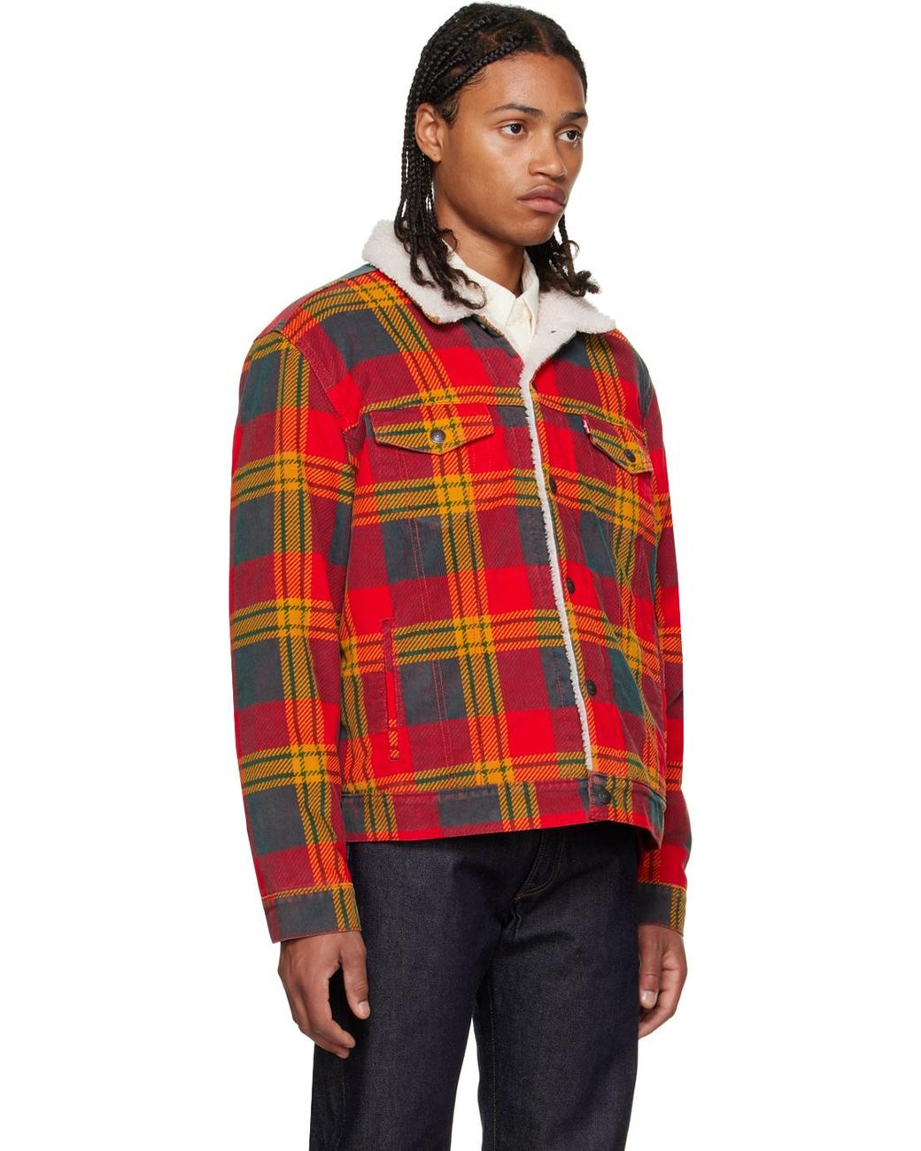 Levi s Red Type Iii Jacket for Men Lyst Canada