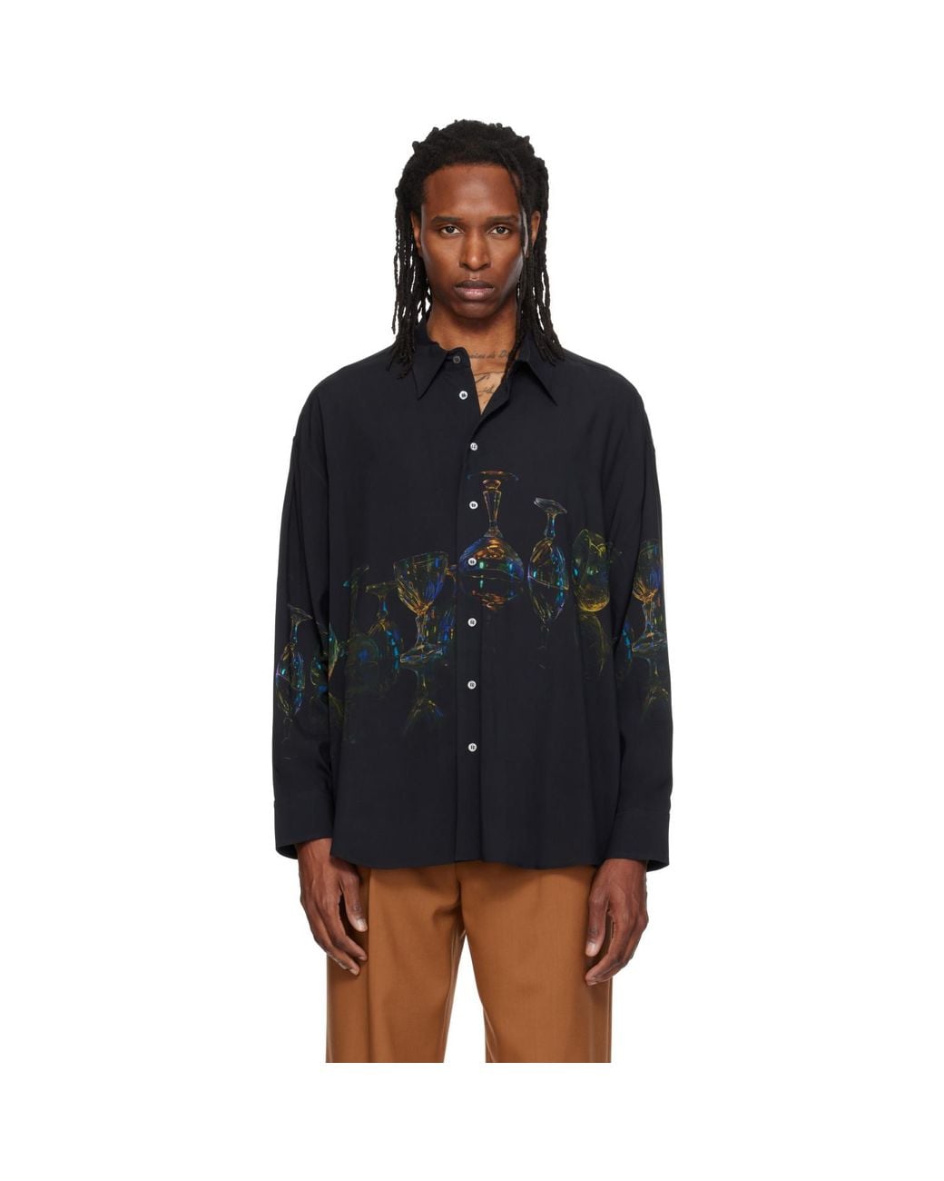 Magliano Black Cristalleria Shirt for men