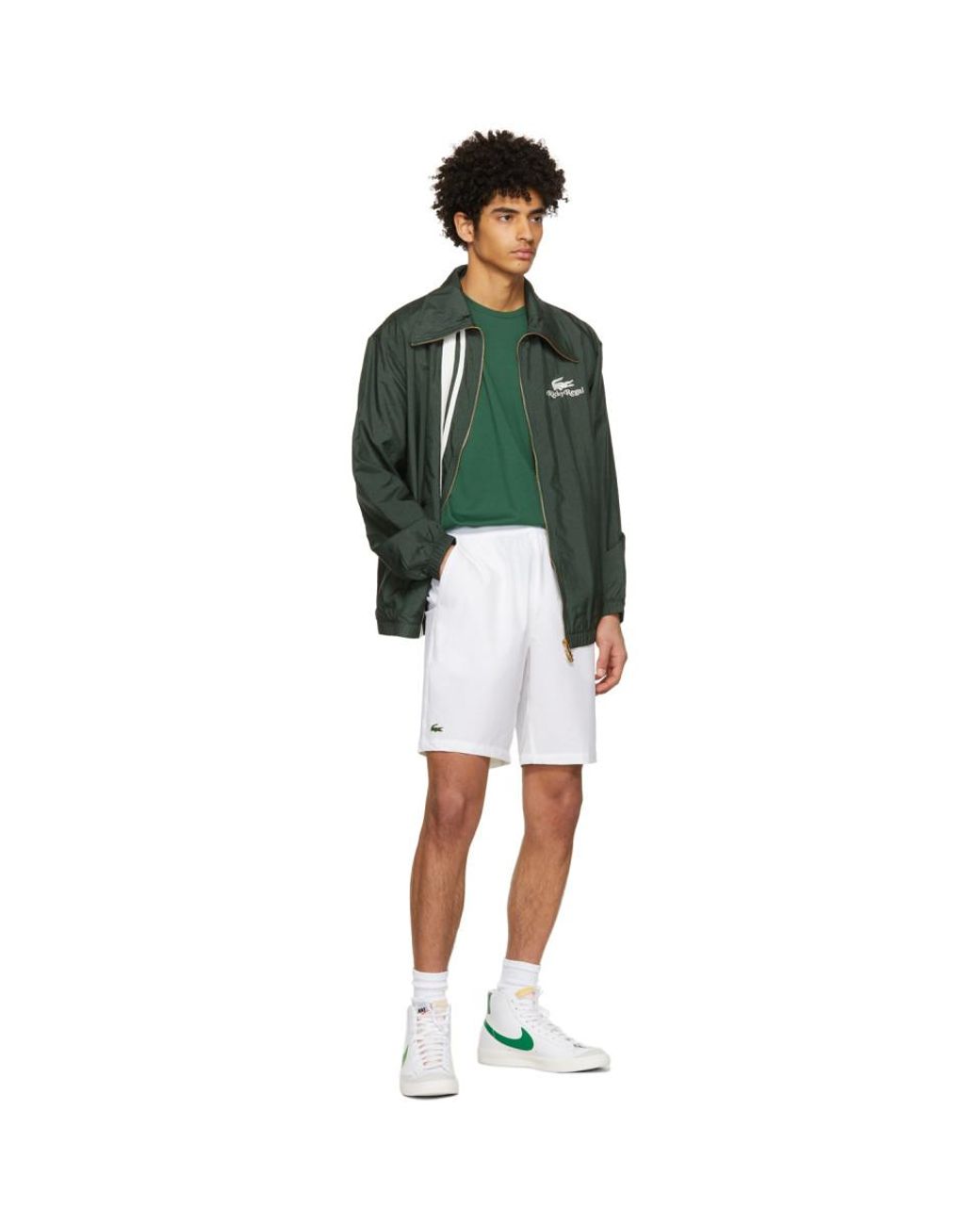 Lacoste Green Ricky Regal Edition Contrast Bands Zip Jacket for Men | Lyst  Canada
