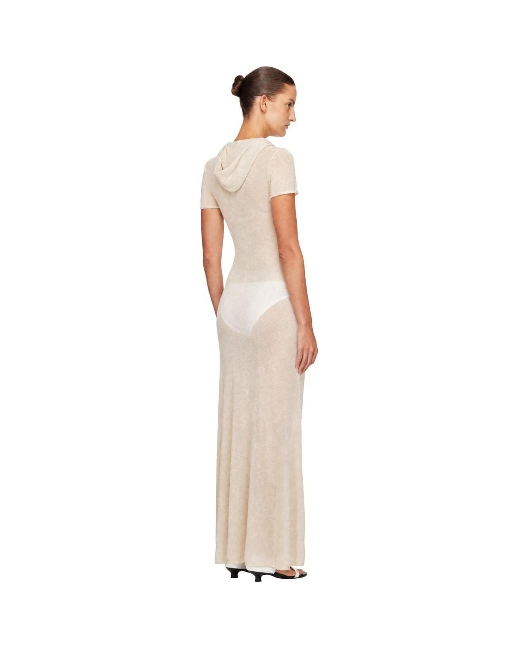Paloma Wool Natural Intro Maxi Dress