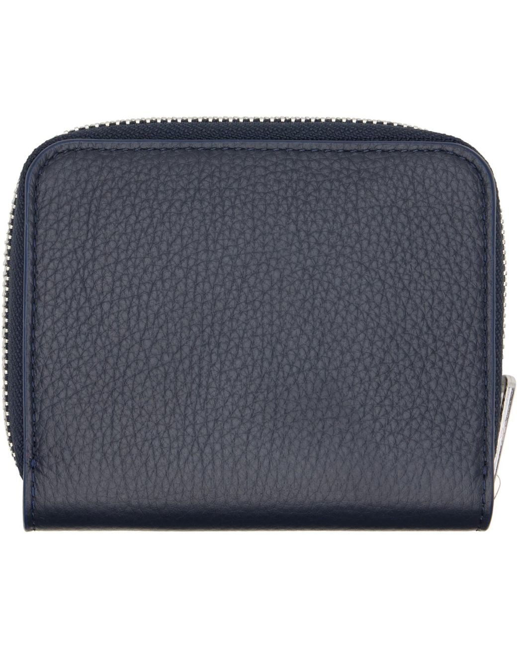 A.P.C. Blue Chelsea Zip Wallet for men