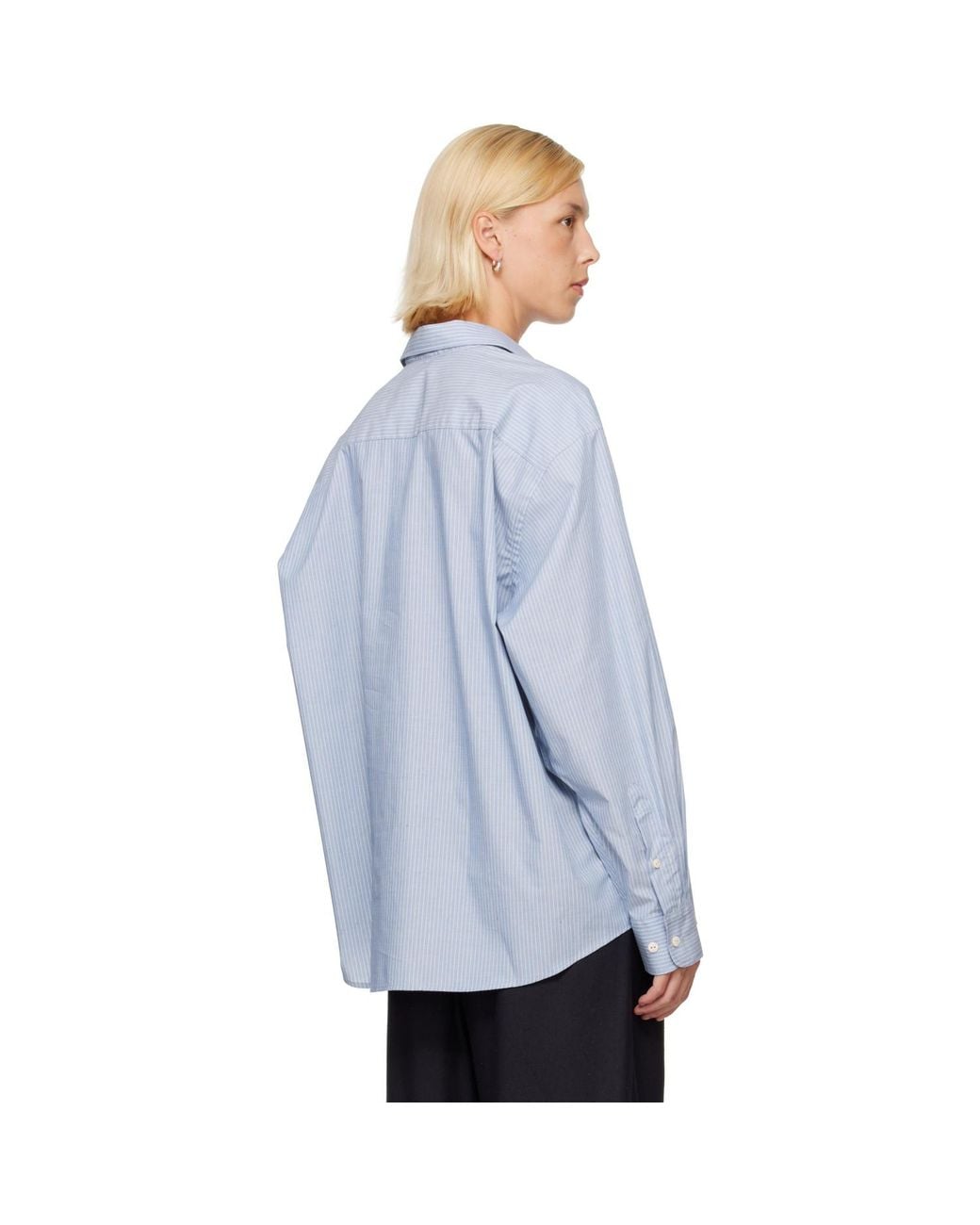 Baserange Blue Claude Shirt