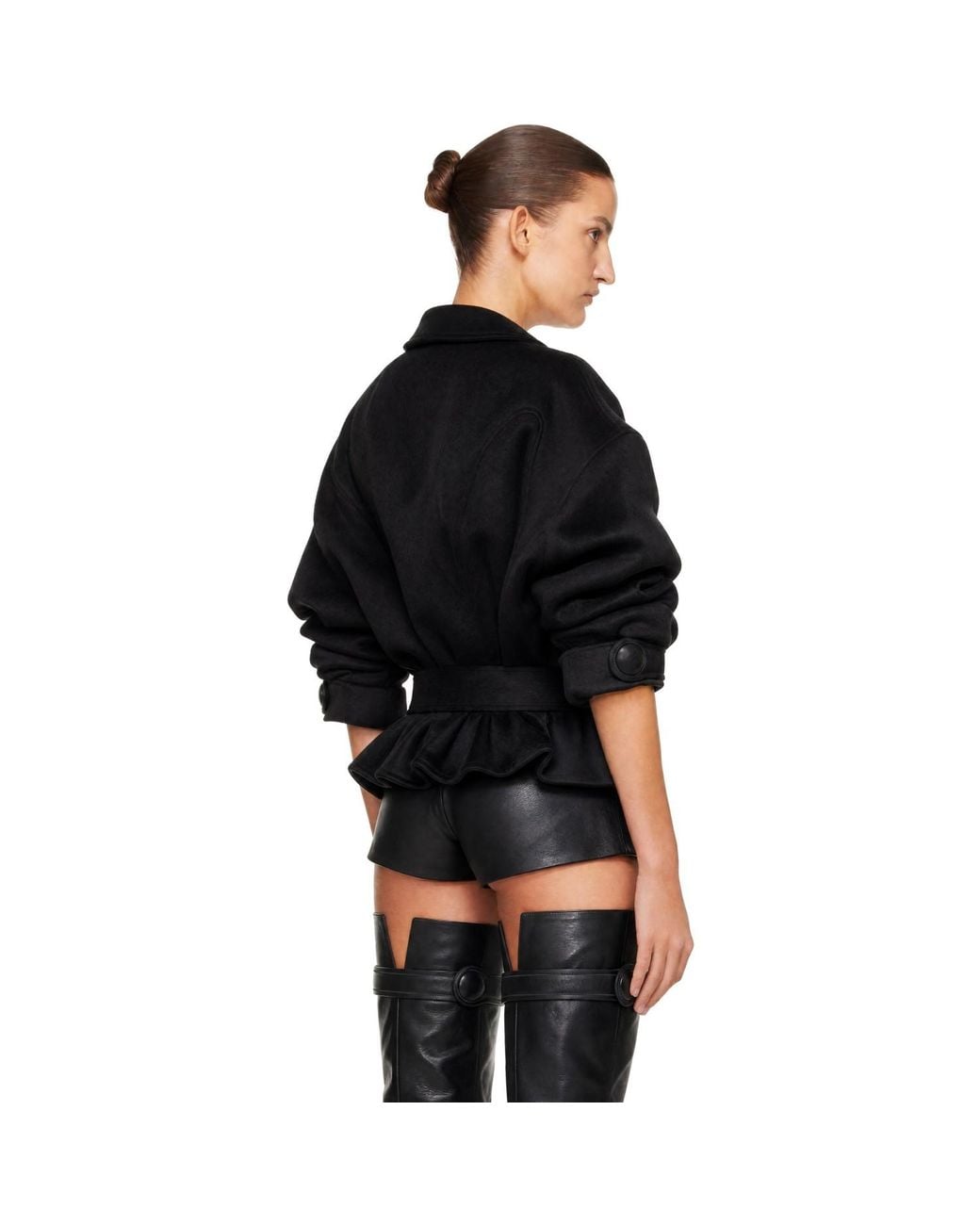 VAQUERA Black Neoprene Jacket