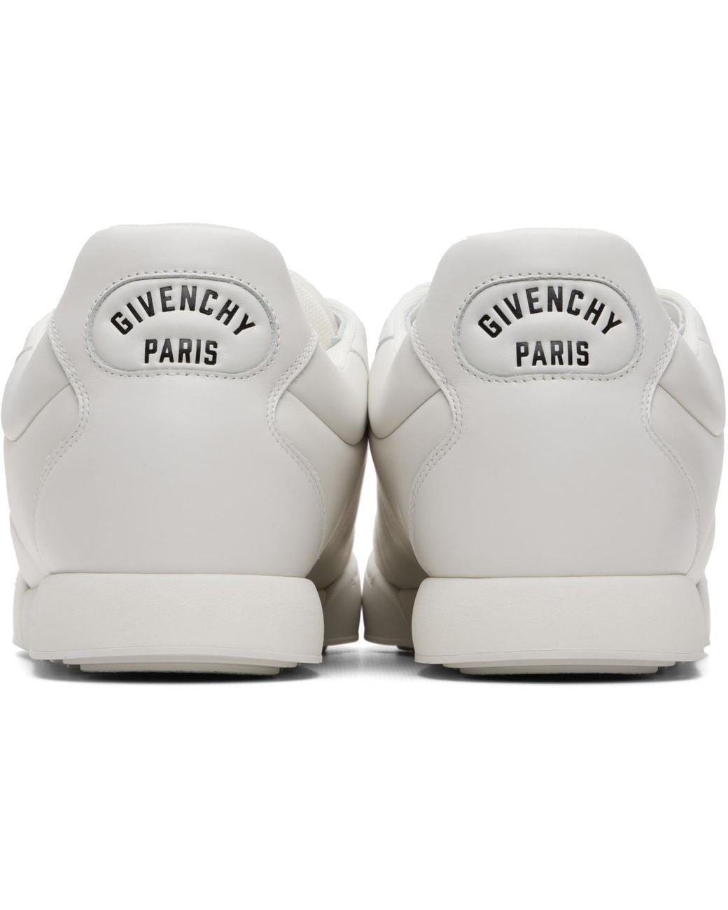 Givenchy White Puffy Yard' Leather Sneakers for men