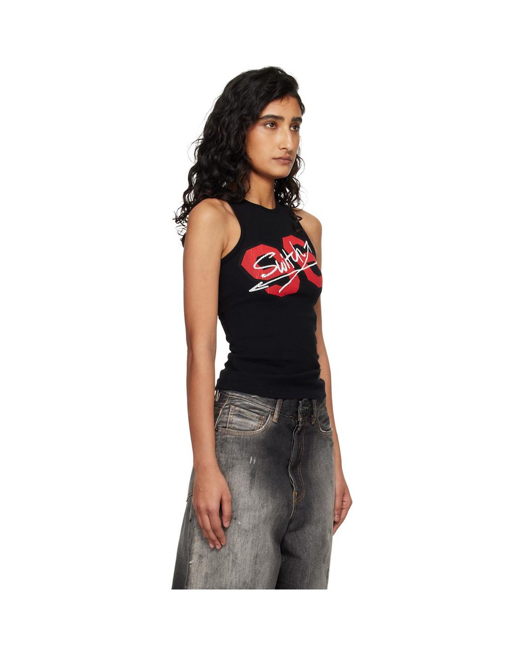 Vivienne Westwood 96 Switch 90S Tank Top in Black | Lyst
