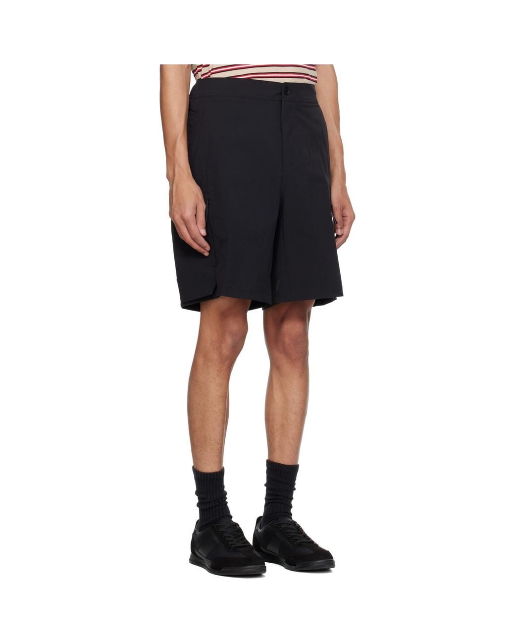 Boss Black Zip Pocket Shorts for men