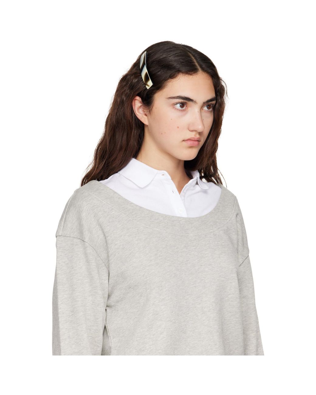 MERRMA White Ssense Exclusive & French Comb