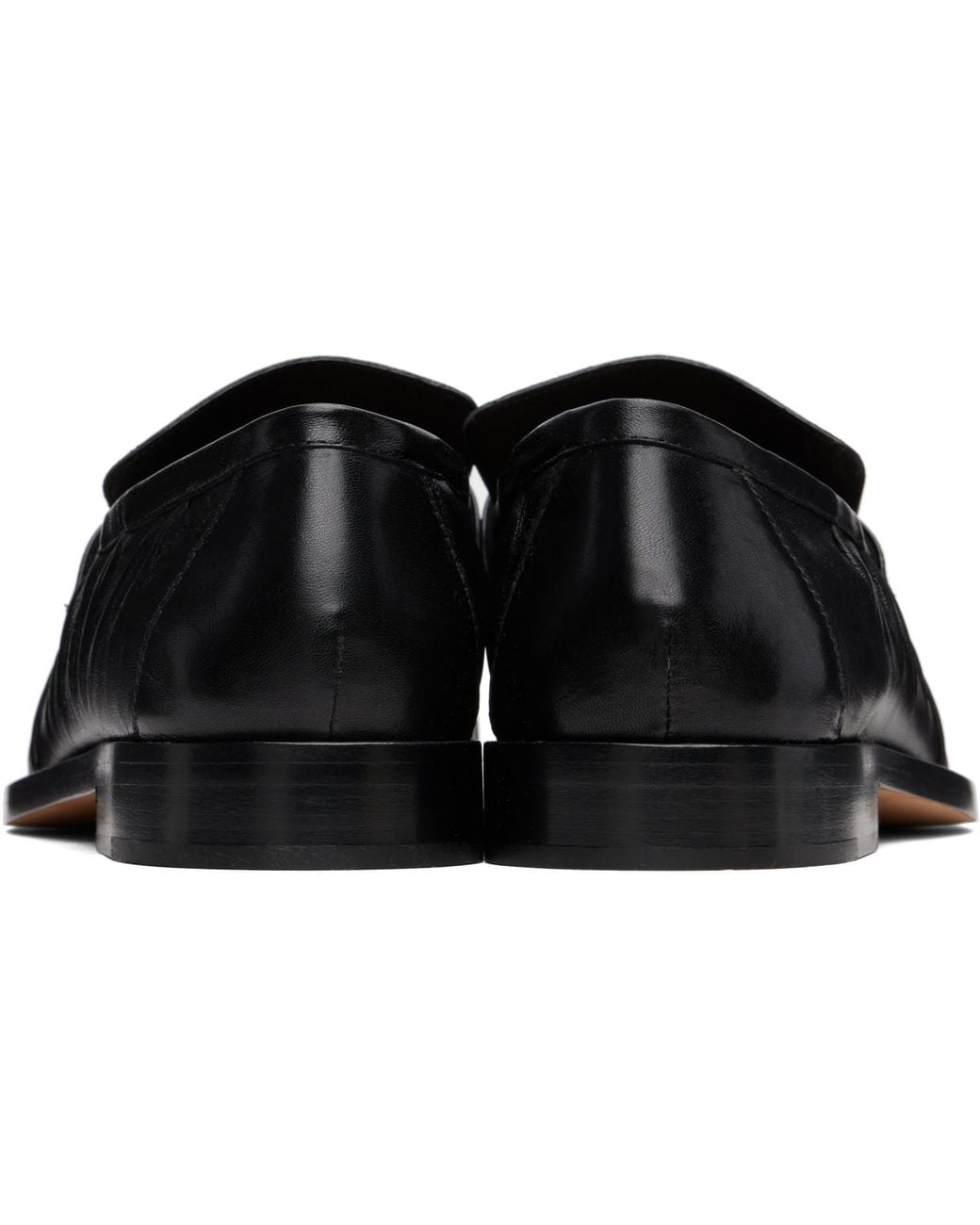Bottega Veneta Black Astaire Loafers for men