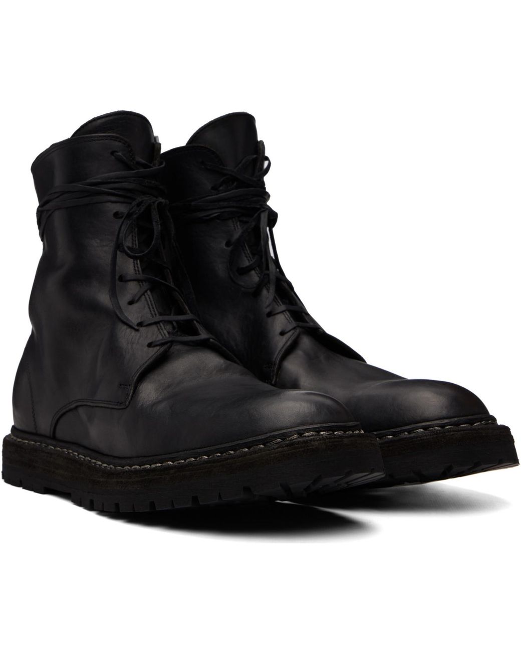 Guidi Black 9950 Soft Horse Leather Boots for men