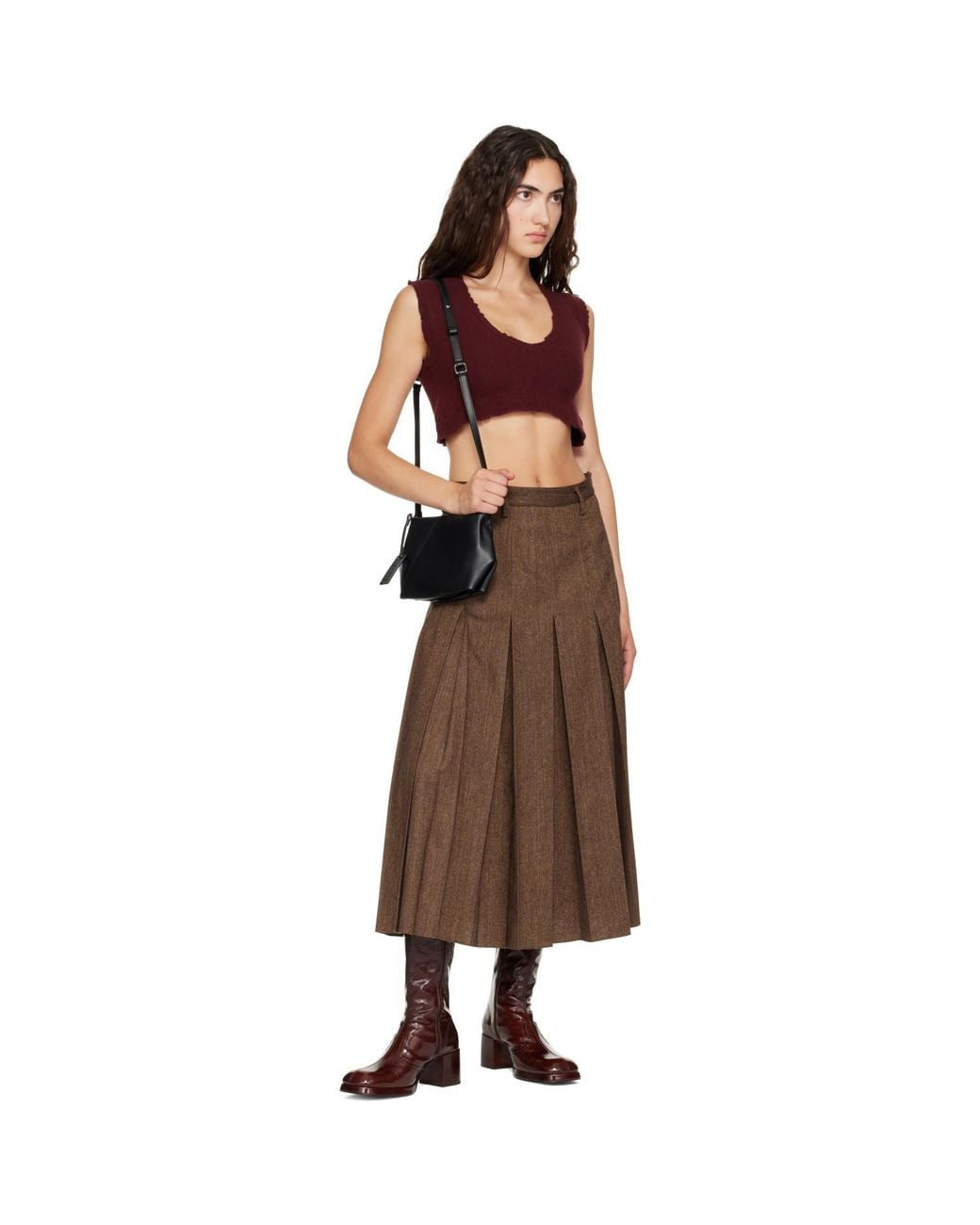 Miista Brown Cass Boots