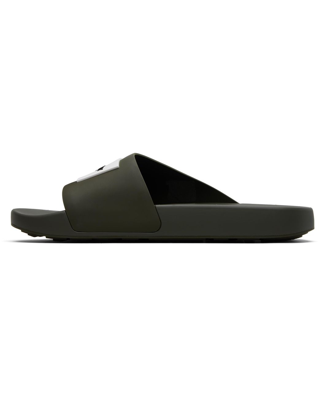 Sandales À Enfiler De Style Mule Kaki À Écusson À Logo Givenchy pour homme en coloris Black