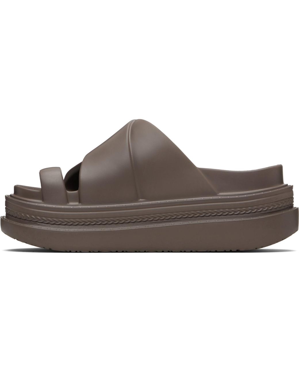 Sacai Black Foam Multiple Sole Sandals