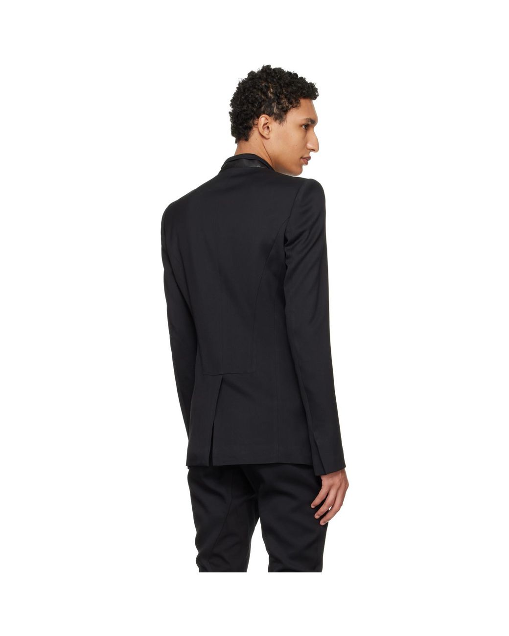 Julius Black Prism Tailored Blazer for men