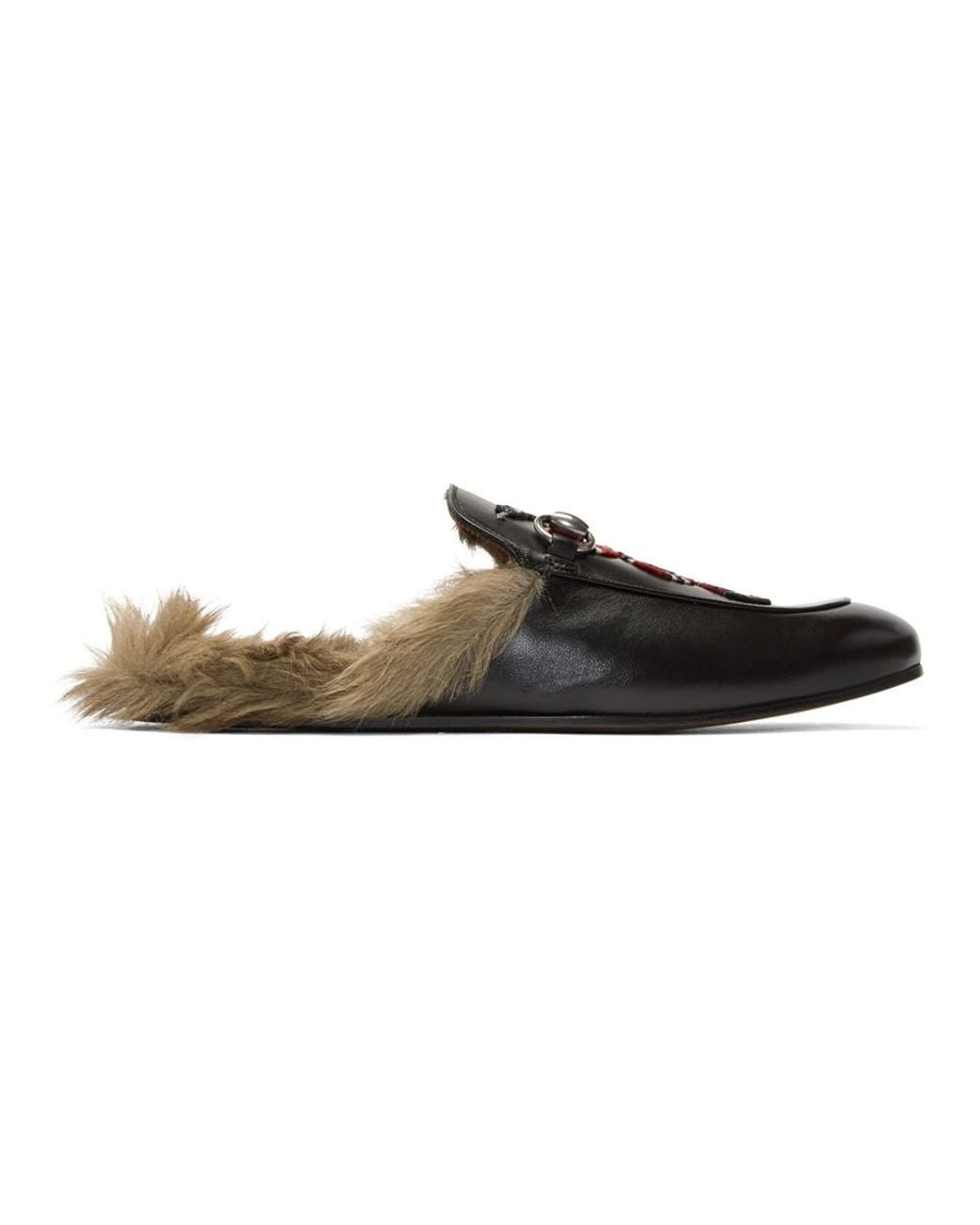 gucci-black-Black-Snake-Fur-  display picture 1