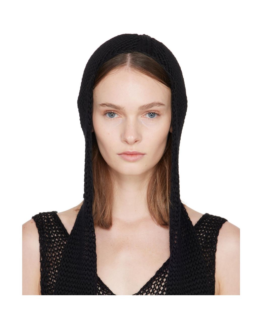 Issey Miyake Black Panini Balaclava