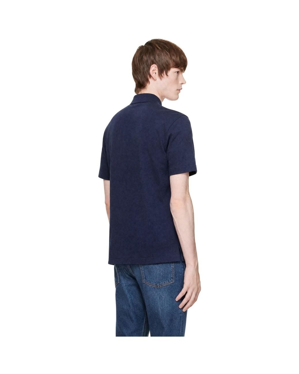 Givenchy Blue Striped Paris' Gros Grain Shirt for men