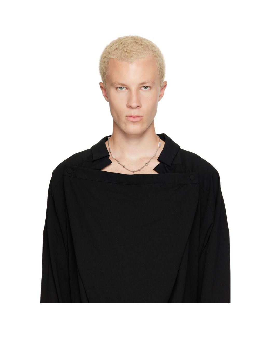 Justine Clenquet Metallic Liam Necklace for men
