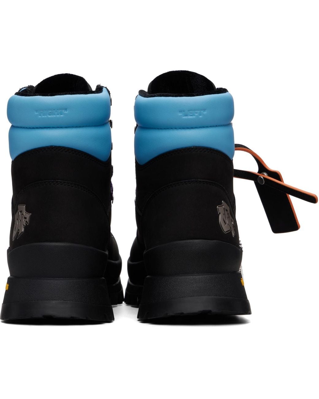 Off-White c/o Virgil Abloh Black Hiking Boots for men