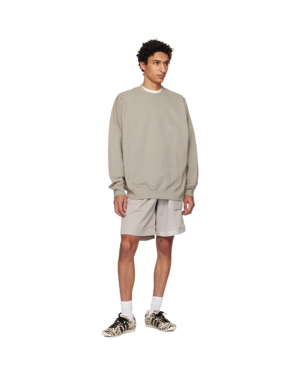 Short Cargo Ample Utilitaire Y-3 pour homme en coloris Natural