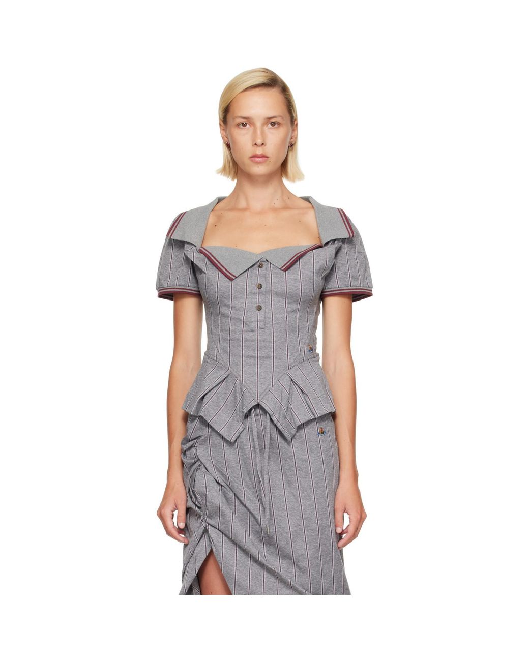 Vivienne Westwood Gray Monday Polo