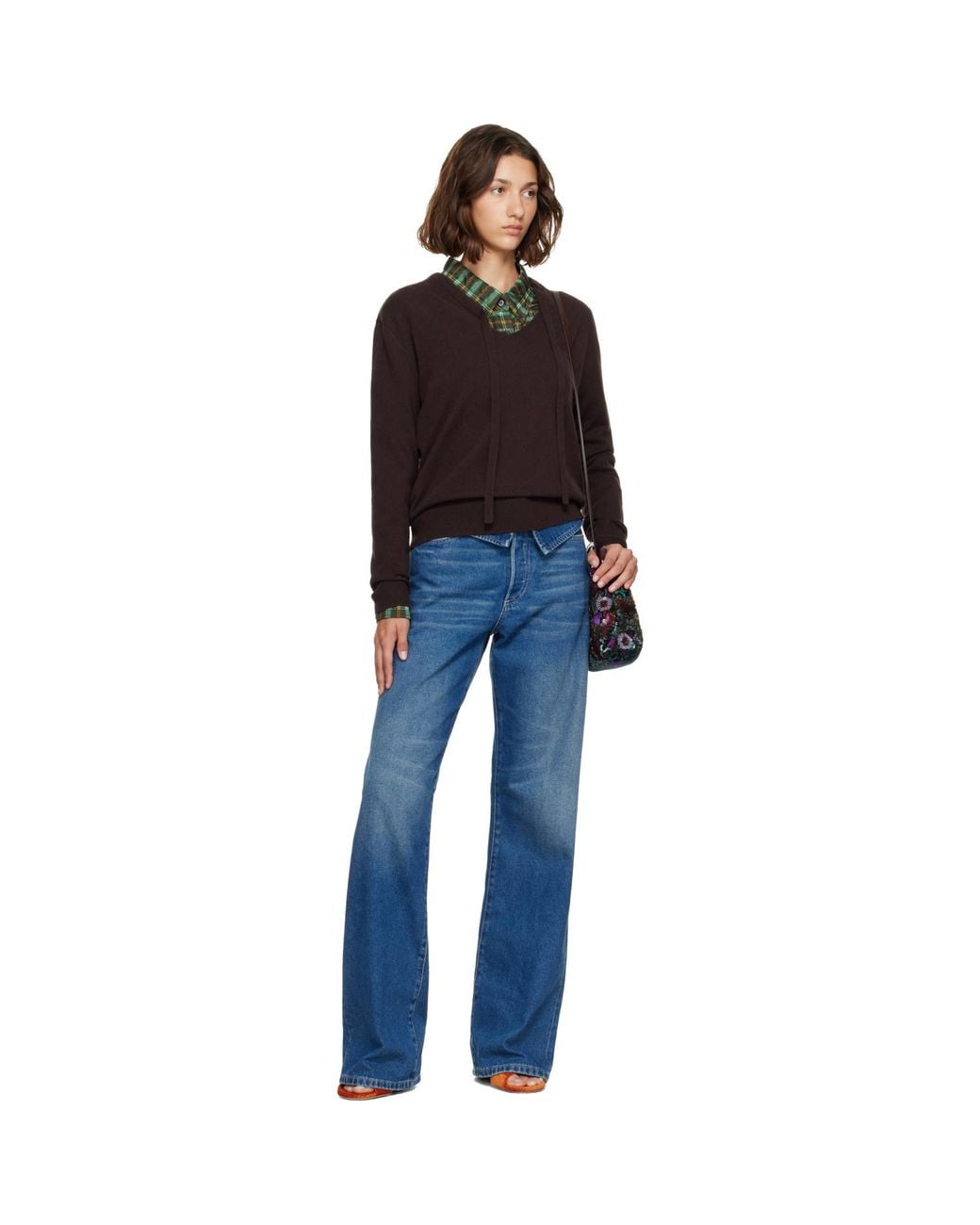 Dries Van Noten Black Cashmere Sweater