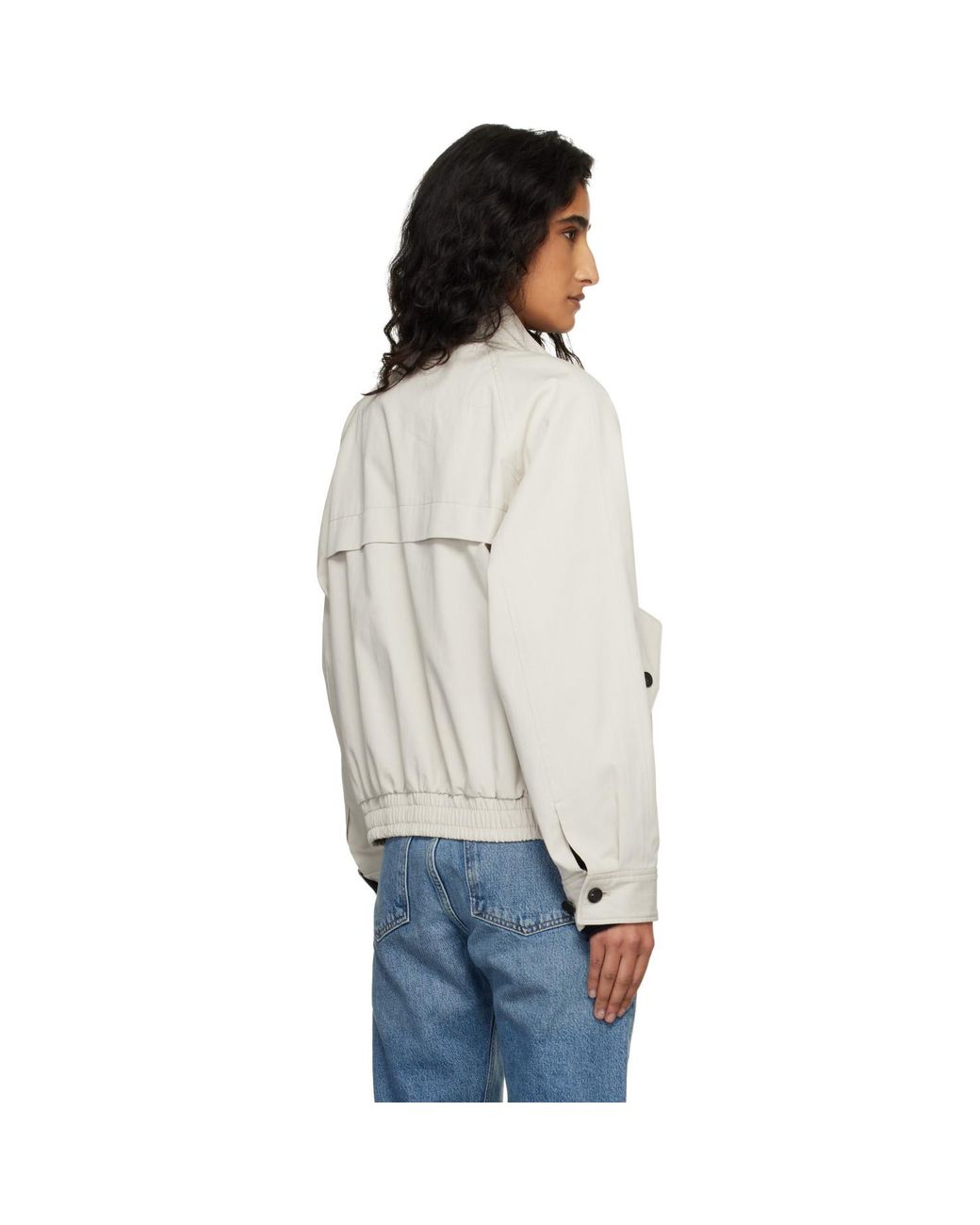 DUNST Black Modern Harrington Jacket