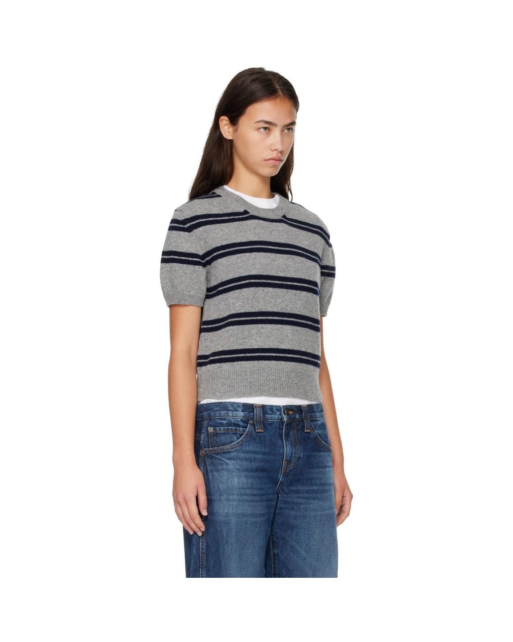 &Daughter Blue Wicklow T-Shirt