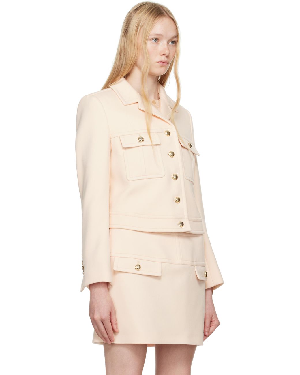 Tom Ford Natural Cropped Safari Jacket