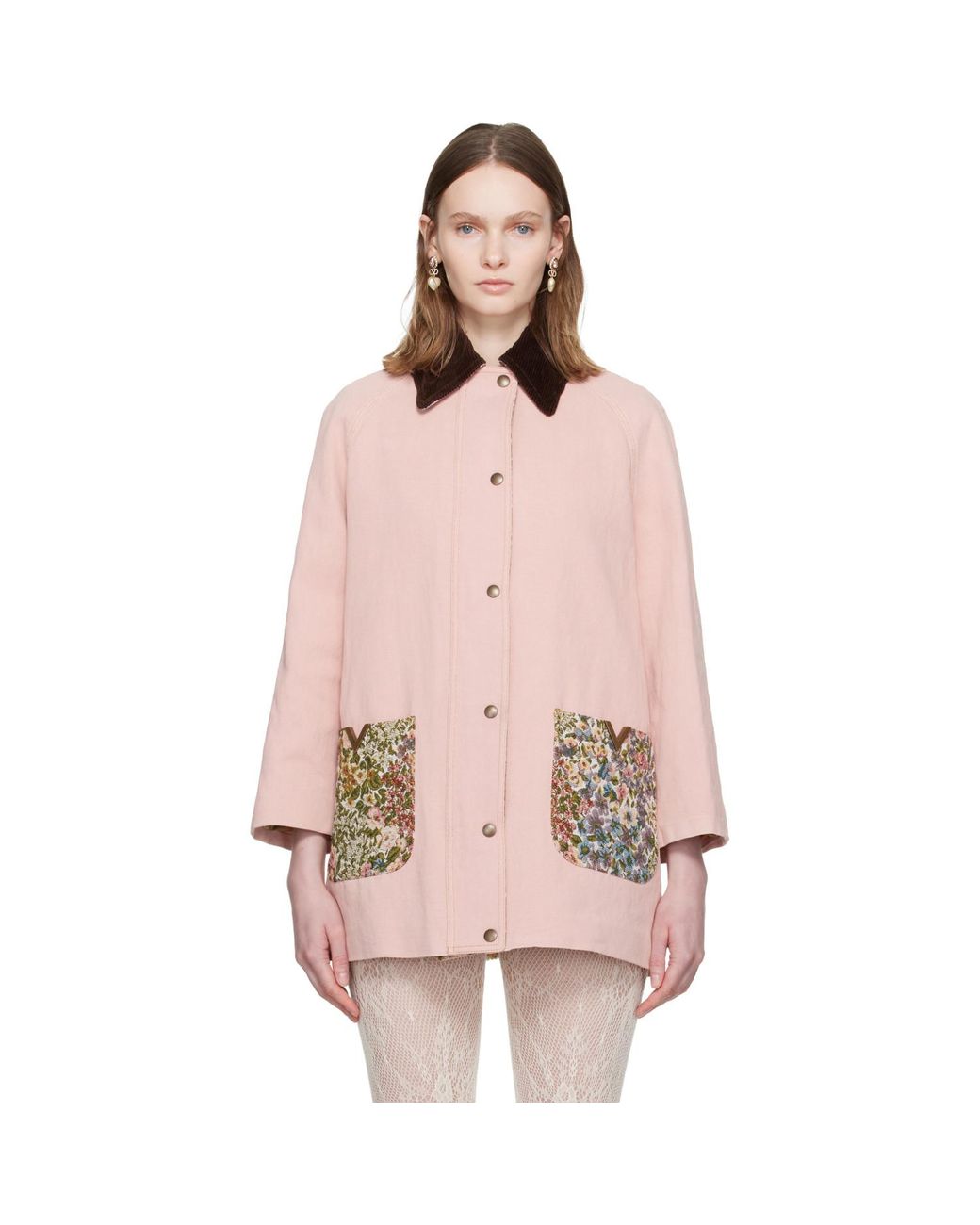 Valentino Pink Denim Jacket