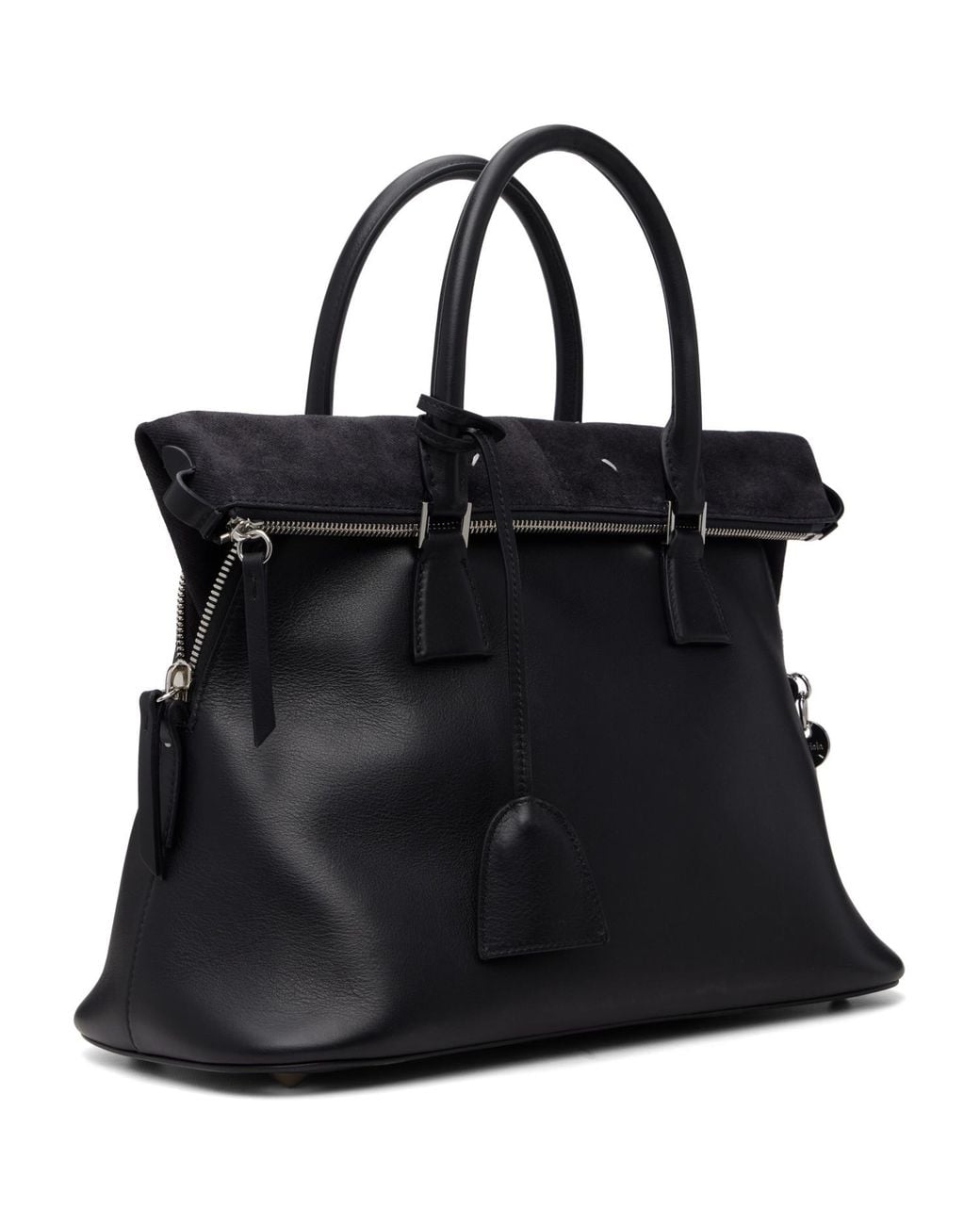 Maison Margiela Black 5Ac Soft Medium Tote for men