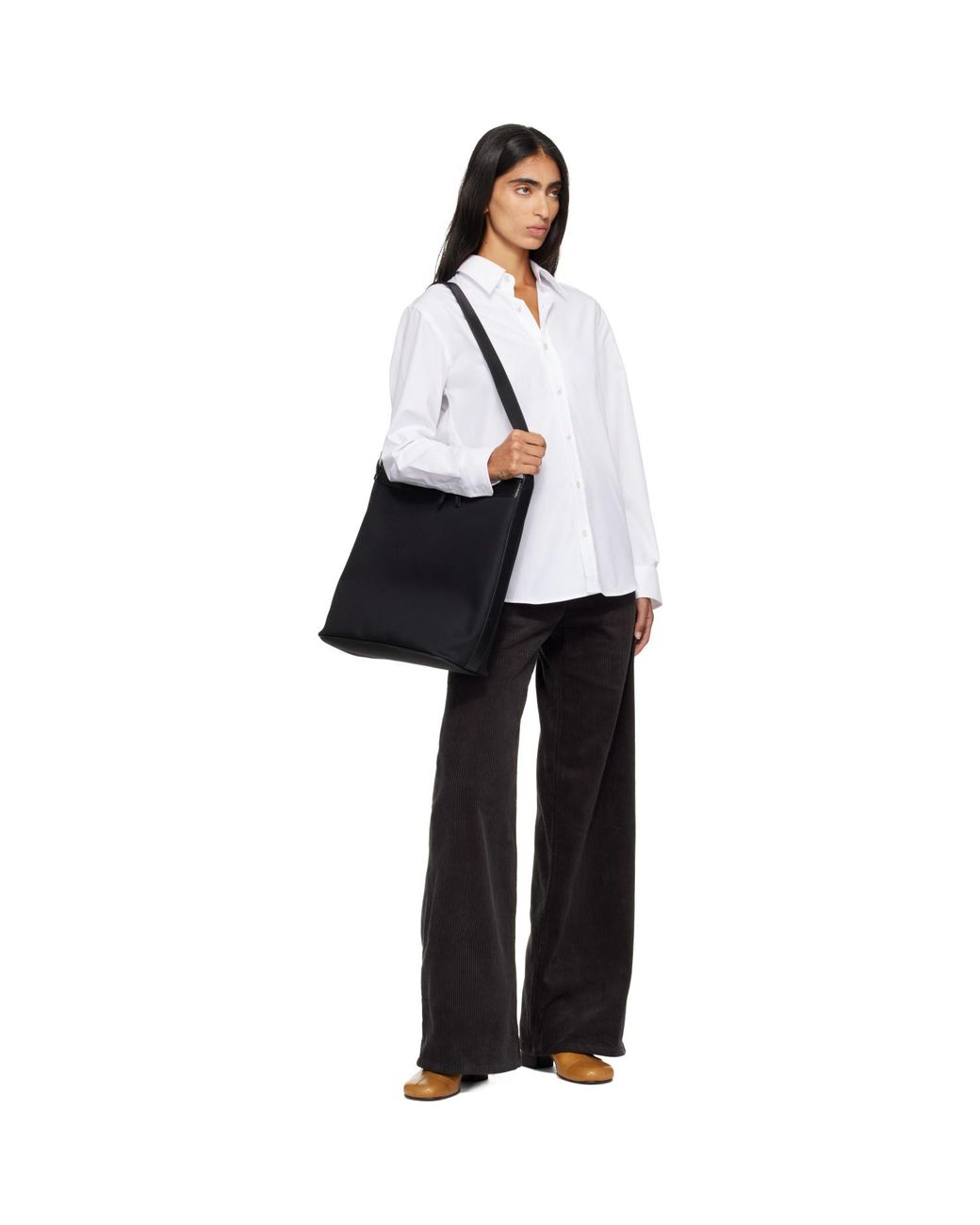A.P.C. Black Vera Maxi Biker Bag