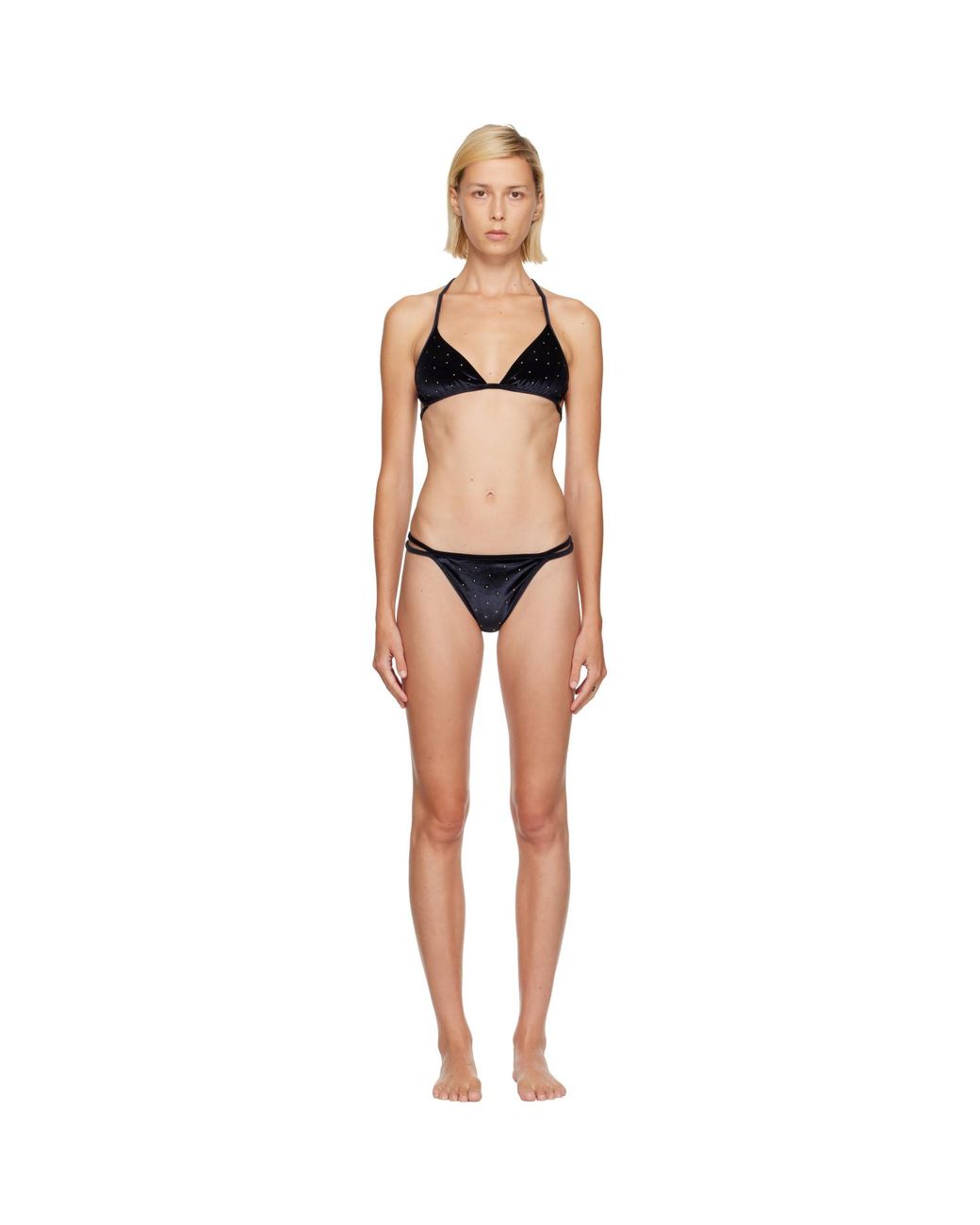 Balmain Multicolor Triangle Bikini