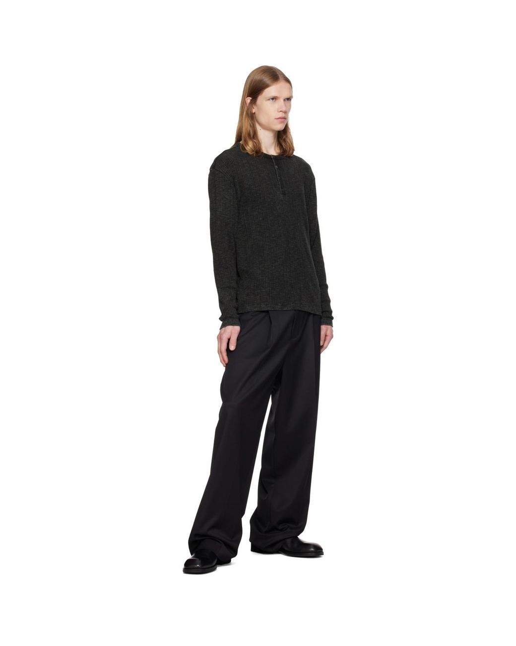 MMIC Black Morrison Trousers for men