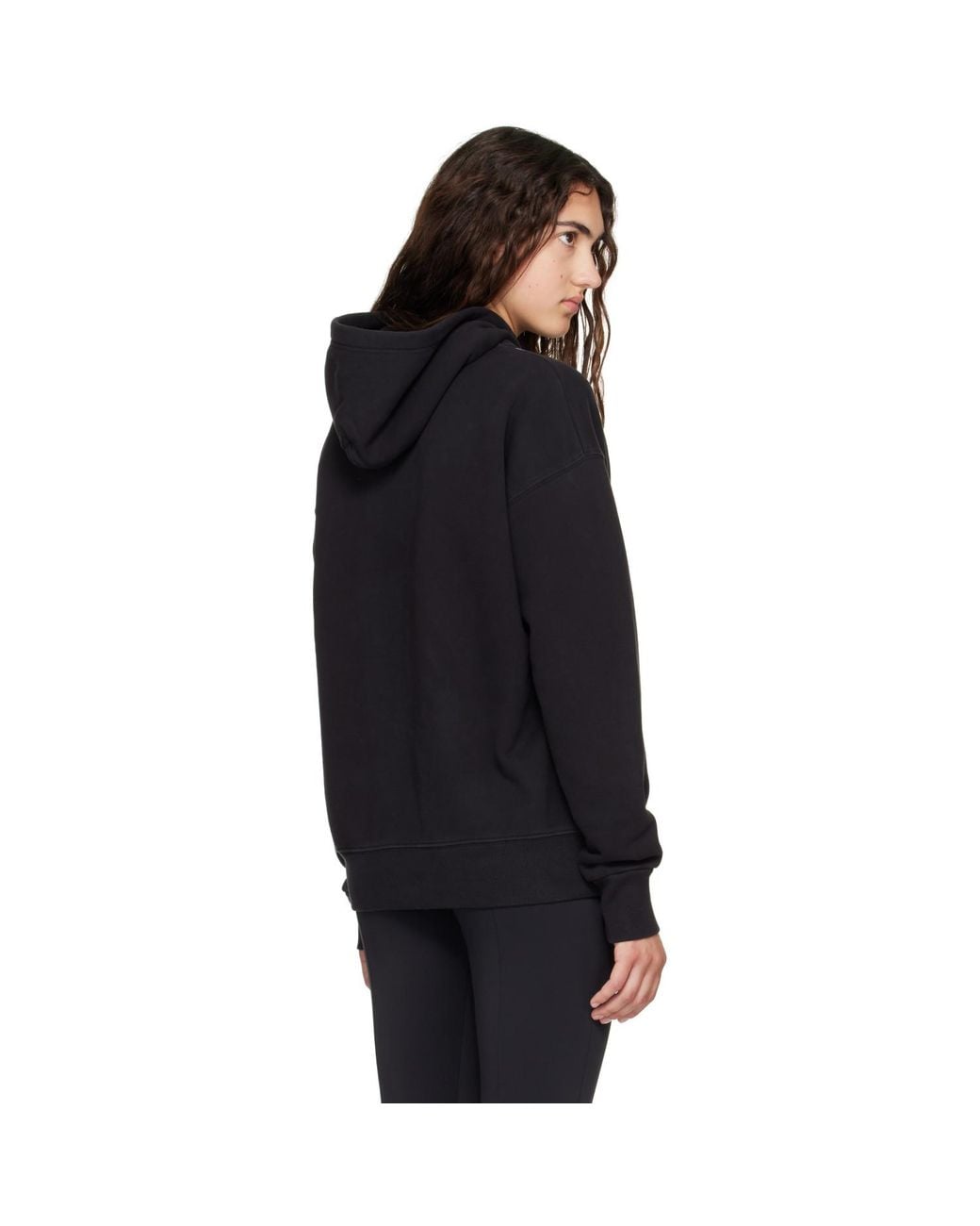 VAQUERA Black Trompe L'Oeil Hoodie