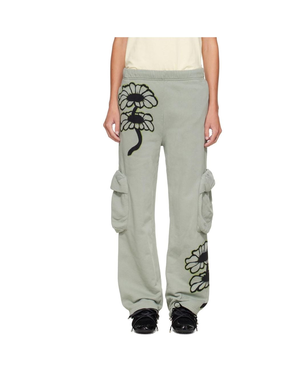 Collina Strada Gray Cargo Sweatpants