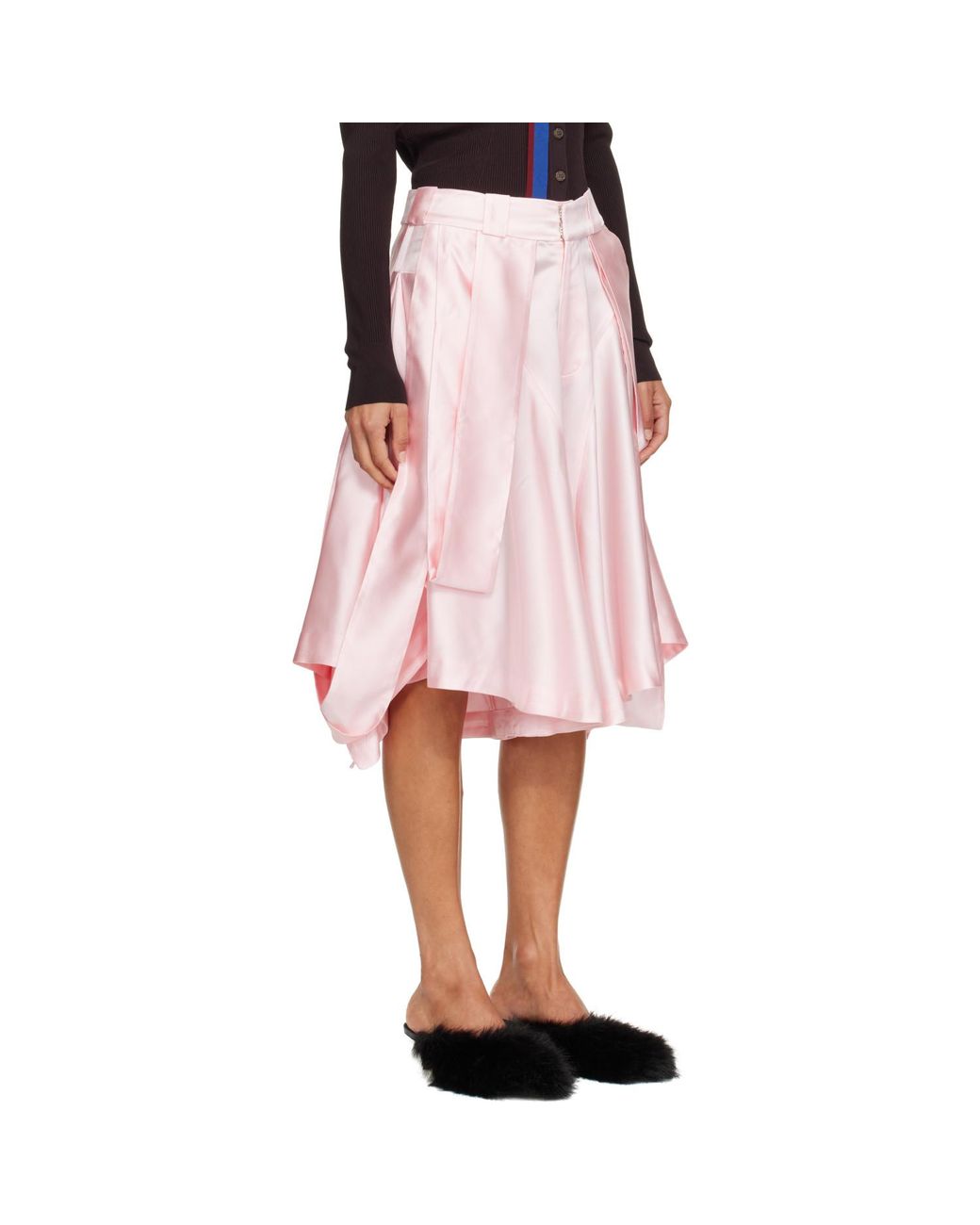 Abra Pink Panel Shorts