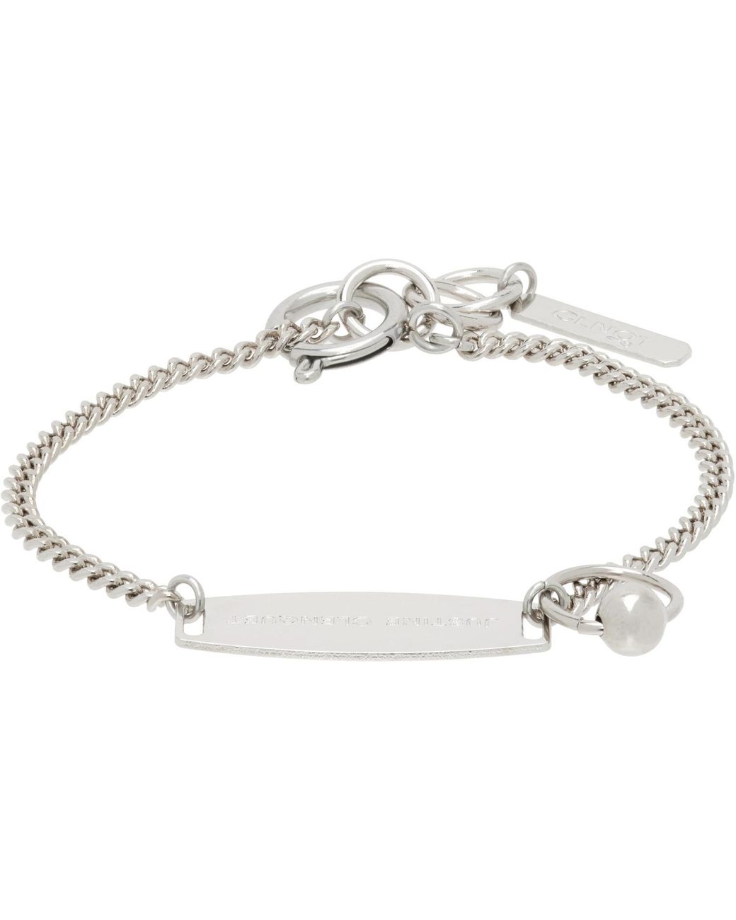 Justine Clenquet Metallic Fisher Bracelet for men
