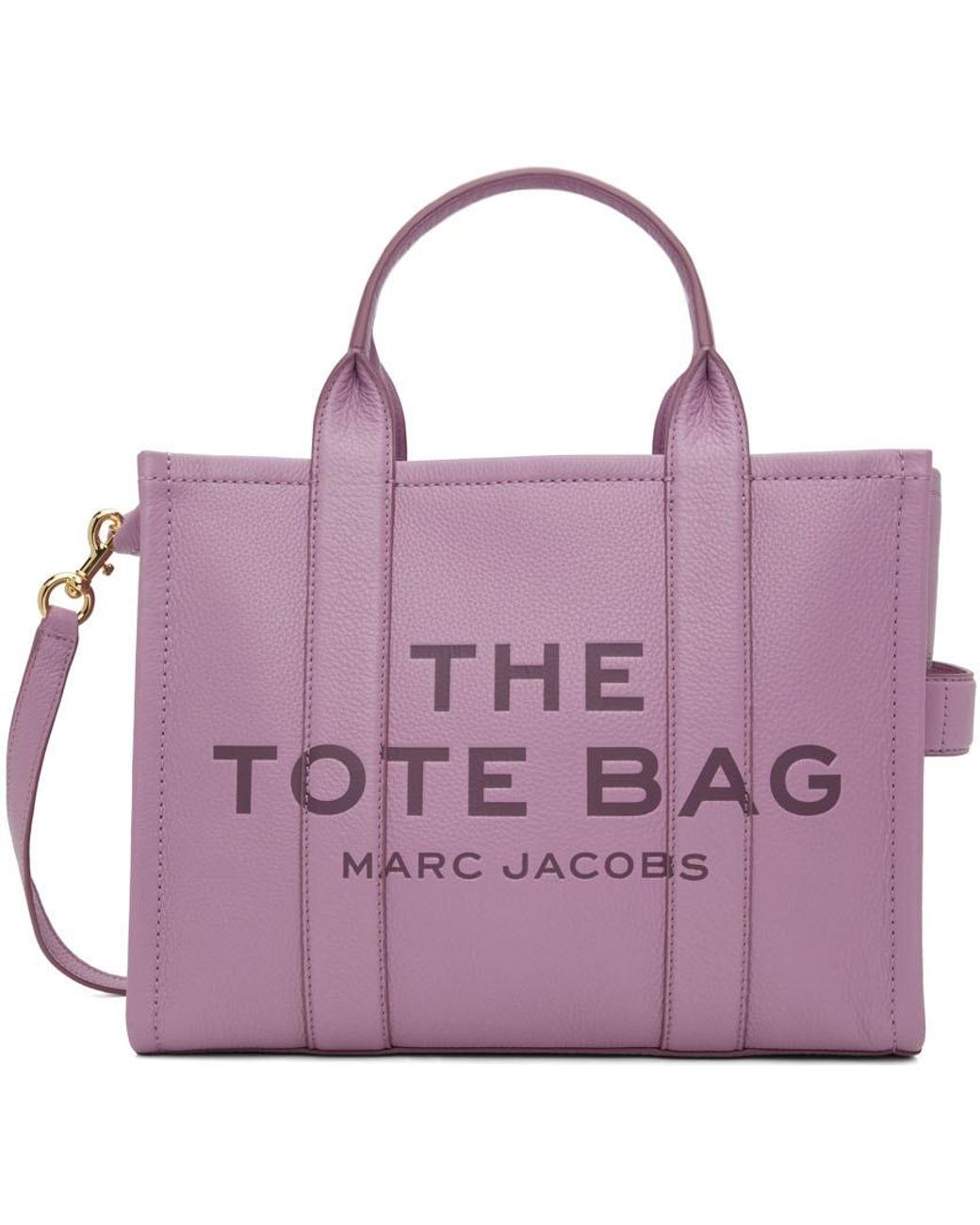 Womens Tote bags Marc Jacobs Tote bags Purple Marc Jacobs The Leather Small Tote Bag in Red 