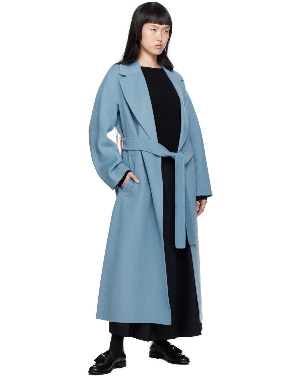 Max mara baby outlet blue coat