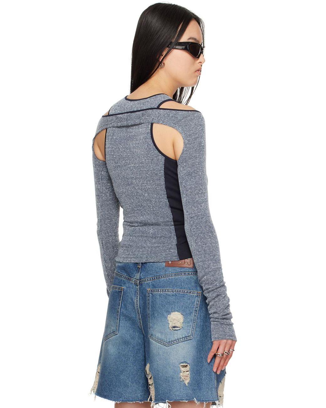 ANDERSSON BELL Lina Long Sleeve T-Shirt in Black | Lyst