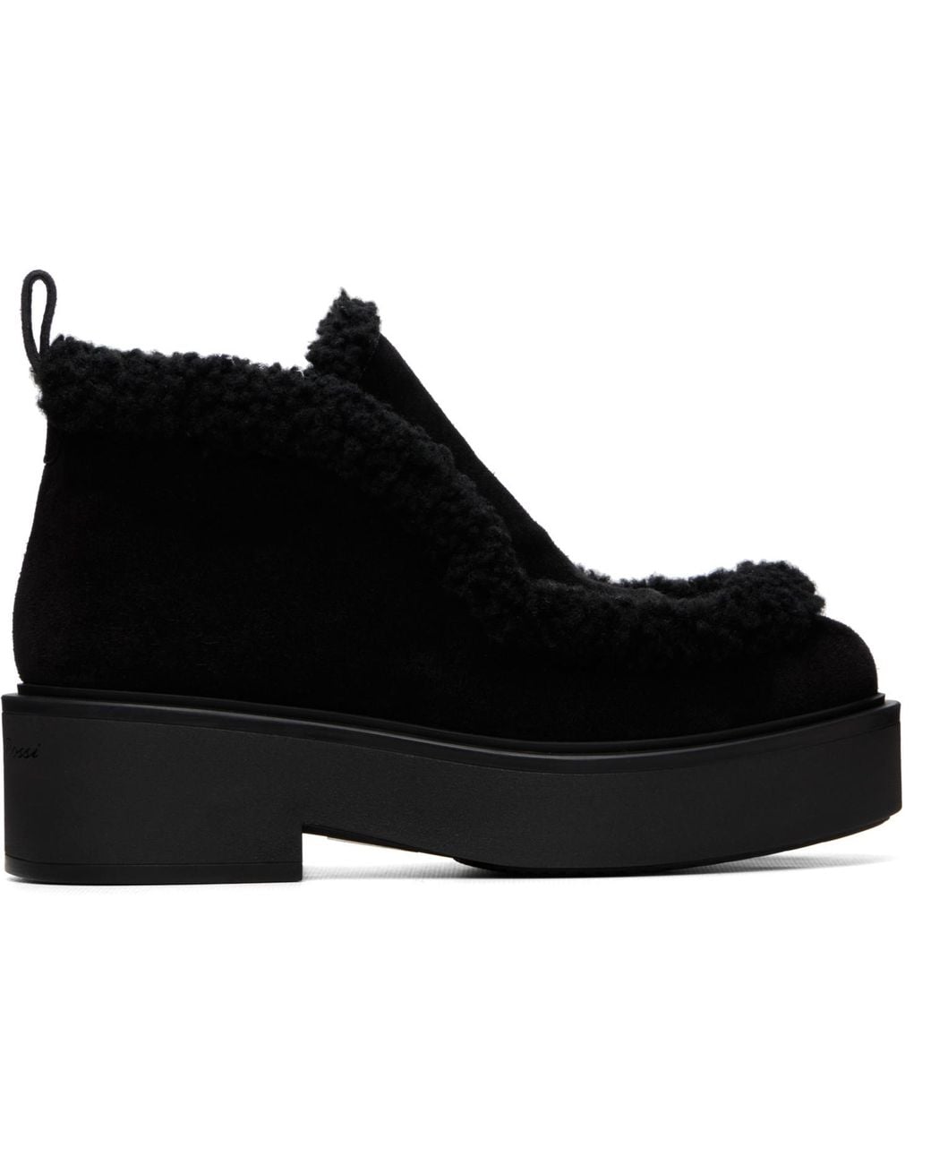 Gianvito Rossi Black Yari Boots