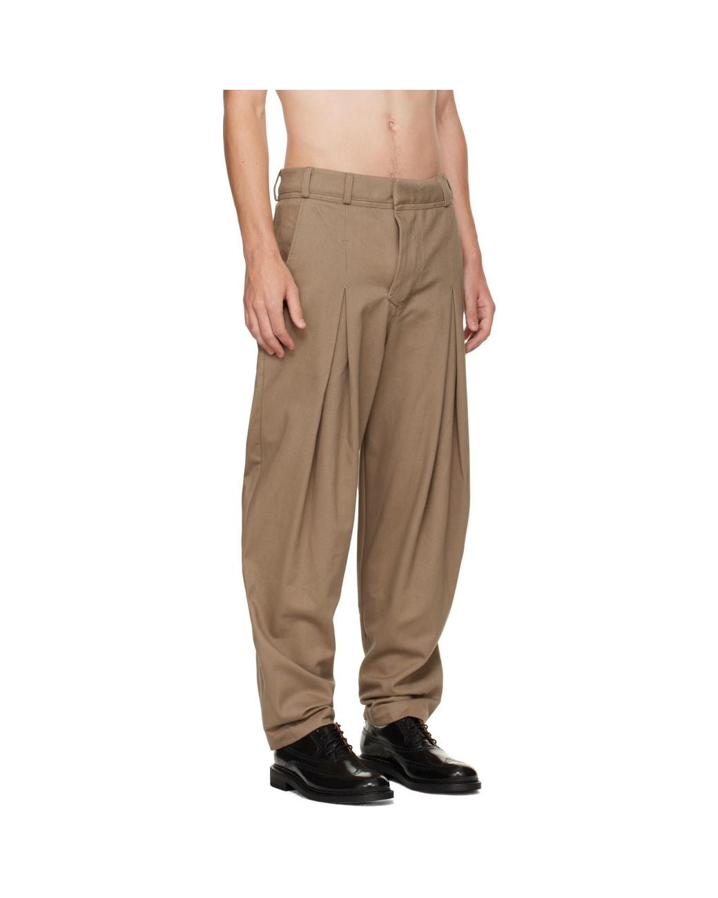 Entire studios Natural Seb Trousers for men