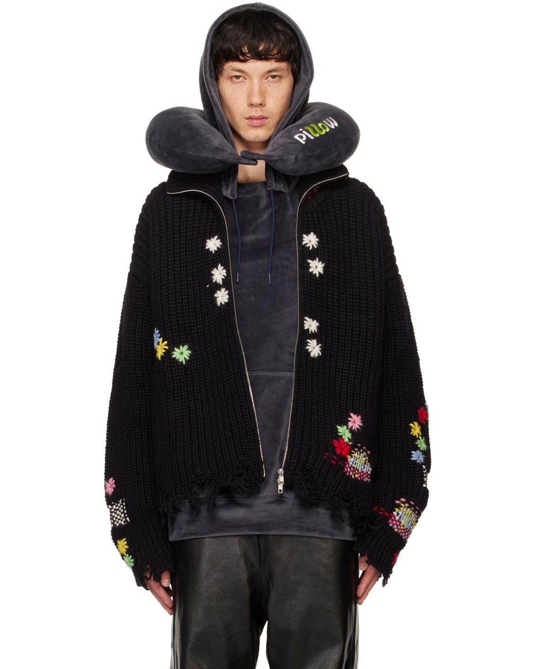 doublet-designer-BLACK-Darning doublet-designer-BLACK-Darning