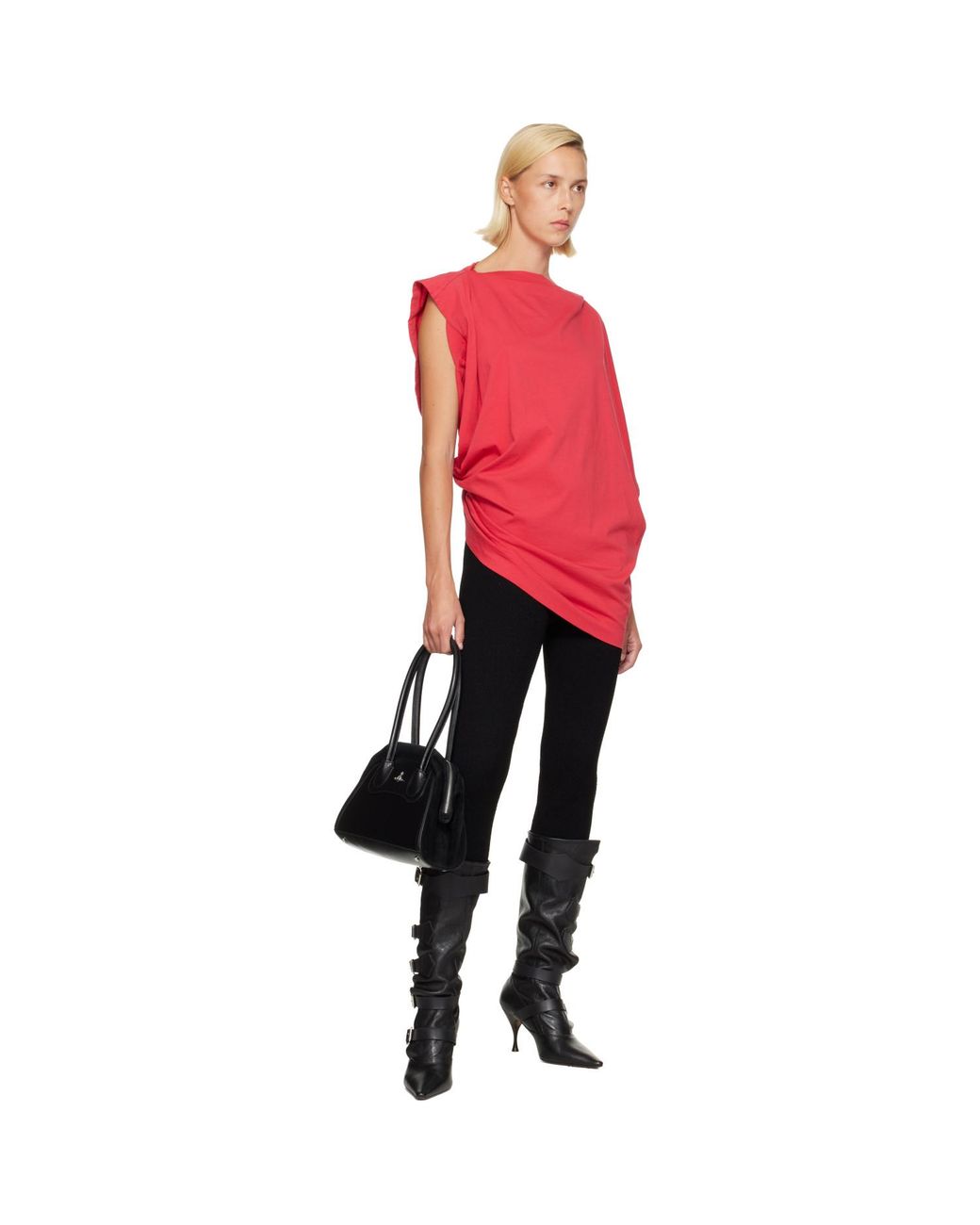 Vivienne Westwood Red Oversized Hebo T-Shirt
