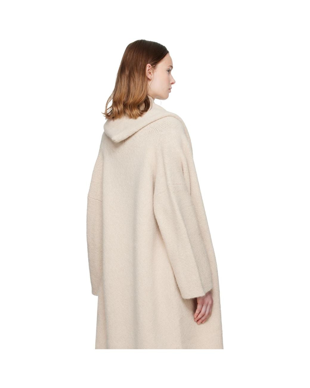 Lauren Manoogian Natural Off- Capote Coat