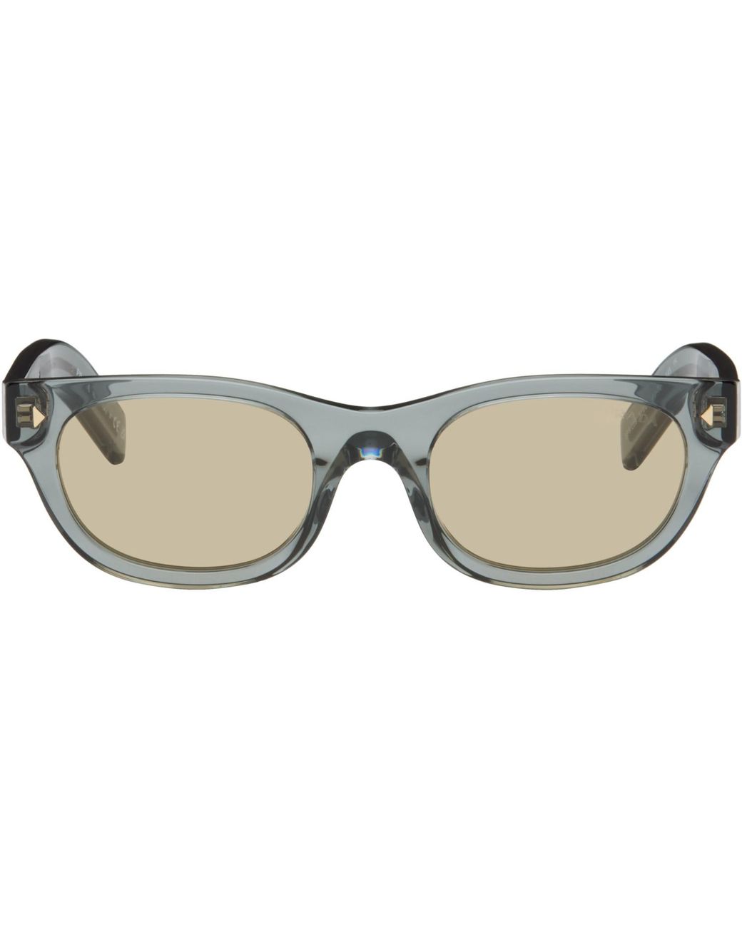 Prada Brown Round Sunglasses