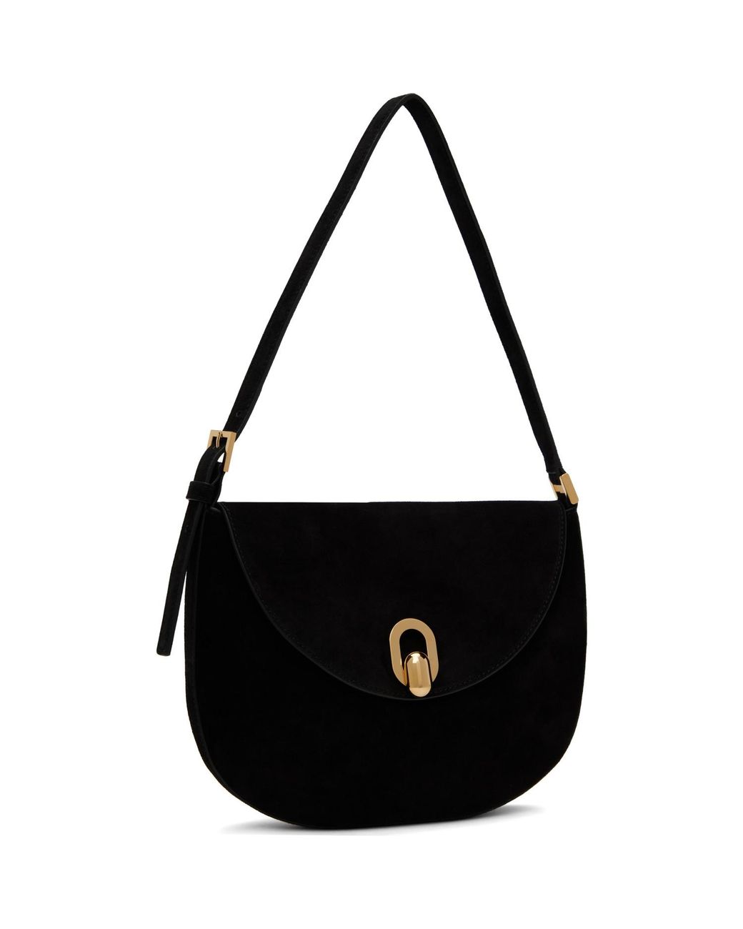 SAVETTE Black Small Tondo Bag