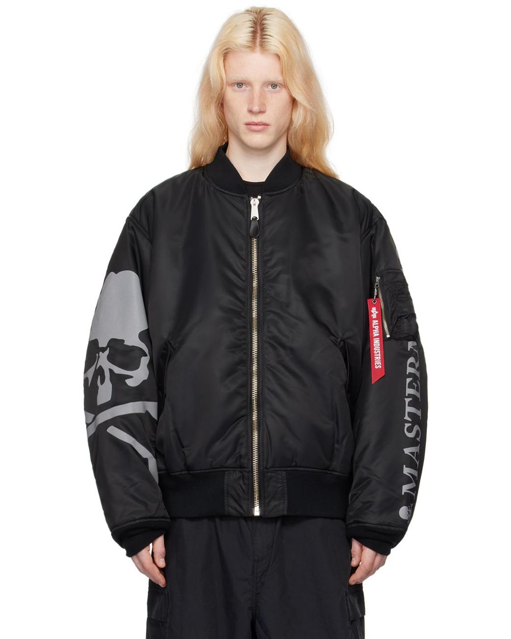 MASTERMIND WORLD Alpha Industries Edition Ma-1 Bomber Jacket MASTERMIND WORLD Alpha Industries Edition Ma-1 Bomber Jacket
