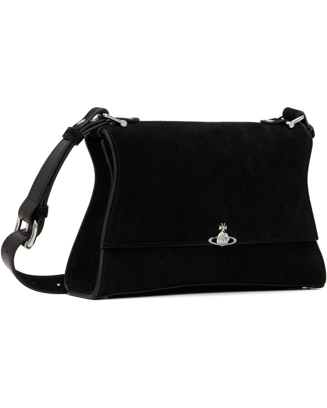 Vivienne Westwood Black Bianca Small Shoulder Bag
